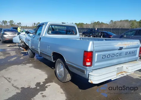 1989 Dodge D-Series D100 z USA, uszkodzony, nr VIN 1B7FE06XXKS084271
